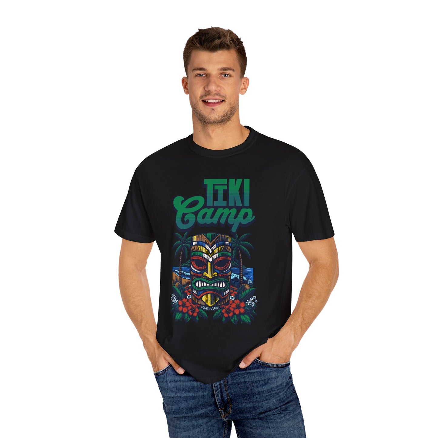Tiki Camp Comfort Color Tee