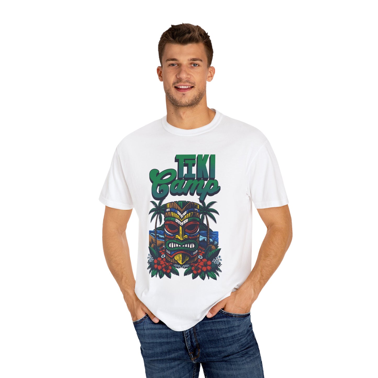 Tiki Camp Comfort Color Tee