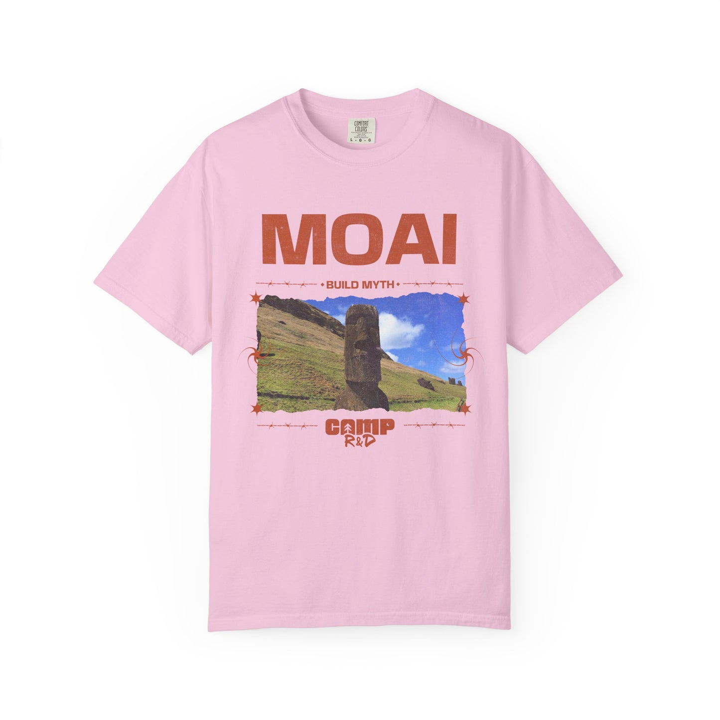 Moai Myth Comfort Color Tee