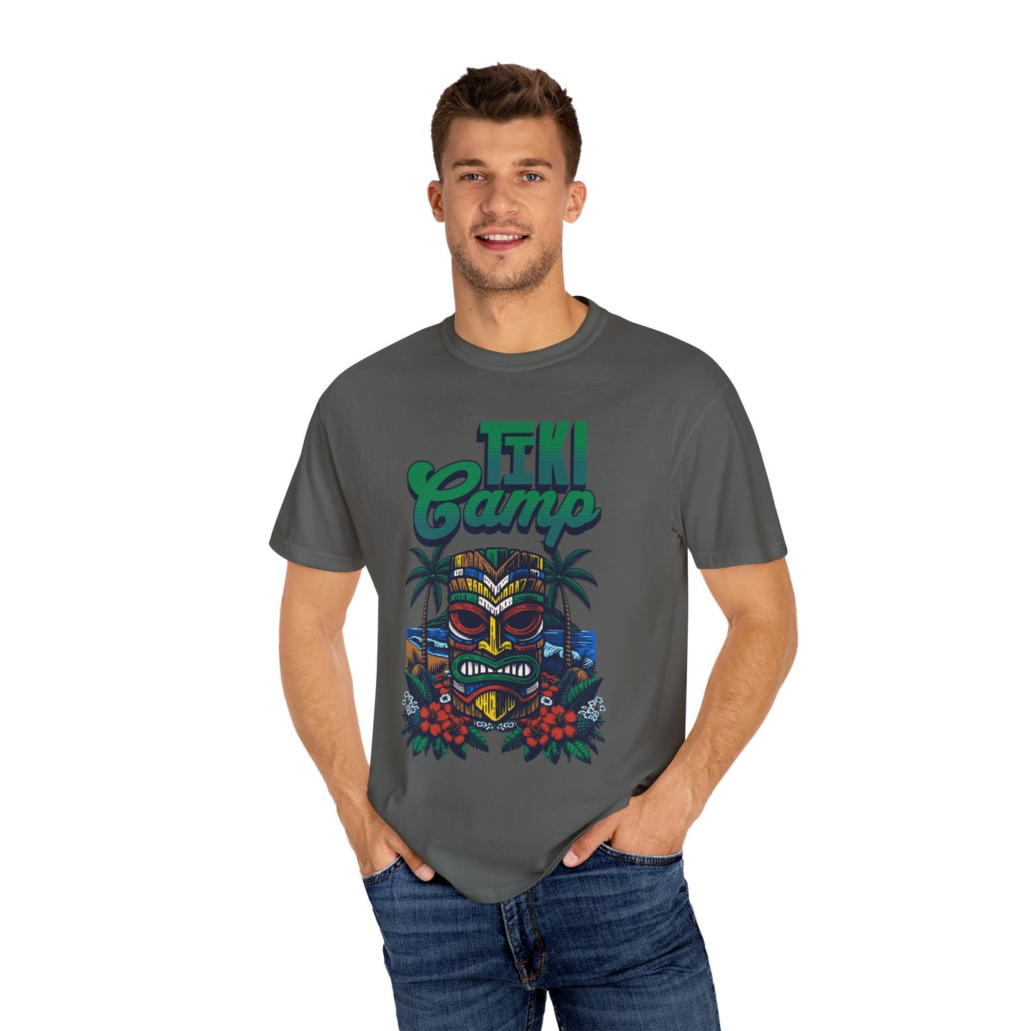 Tiki Camp Comfort Color Tee