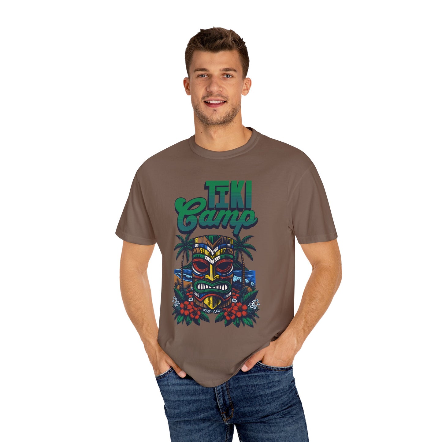Tiki Camp Comfort Color Tee
