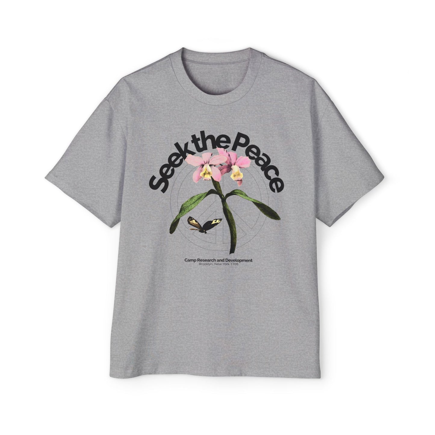 Seek The Peace Oversized Tee