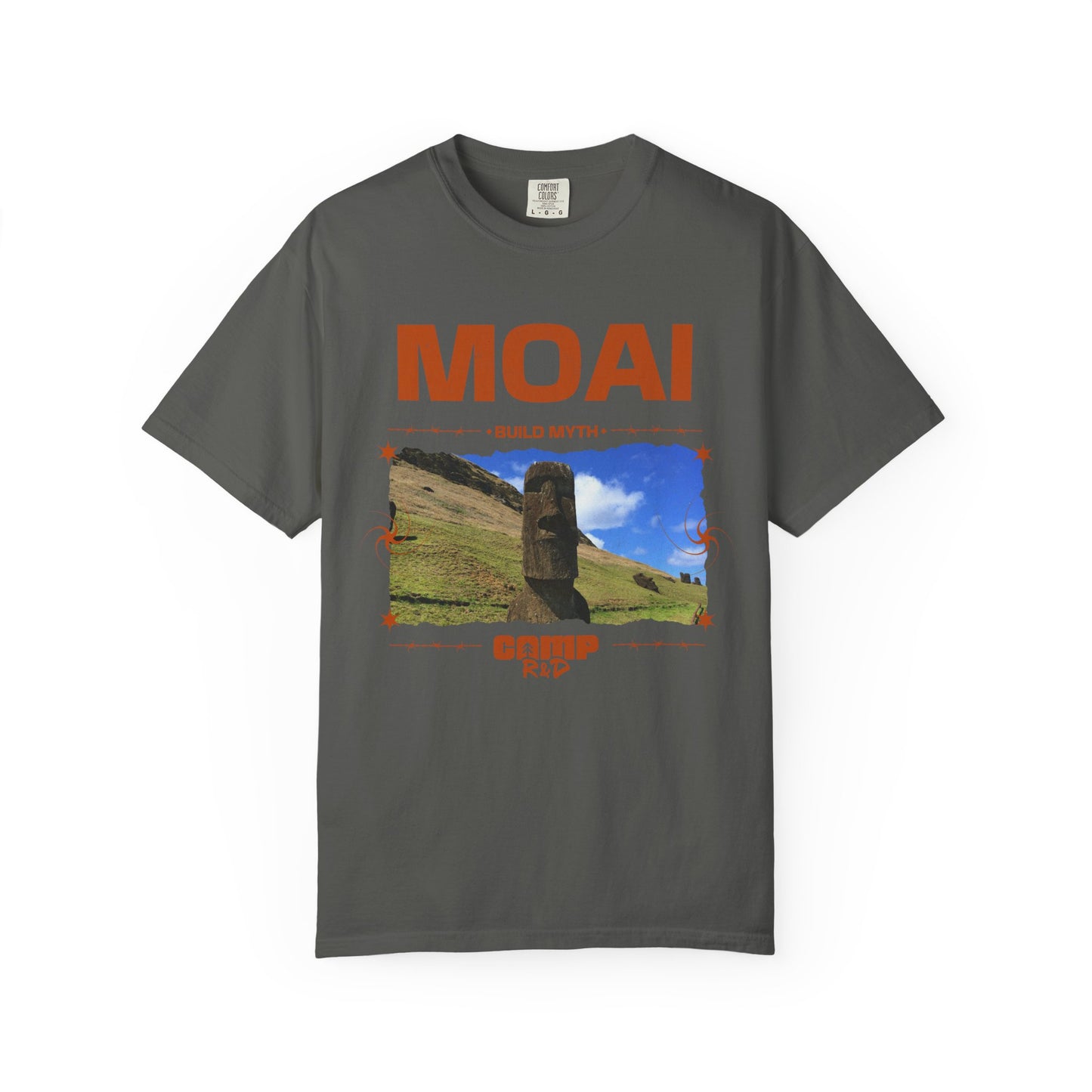 Moai Myth Comfort Color Tee