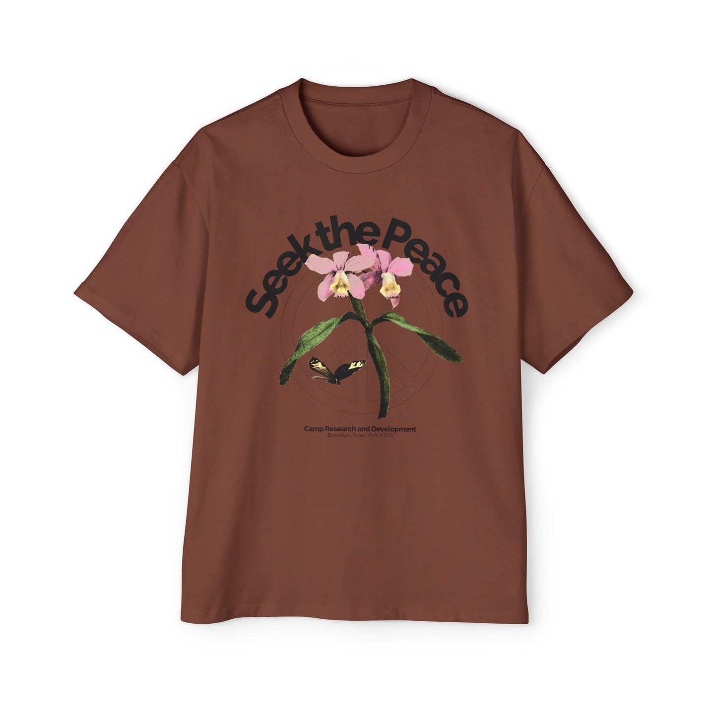 Seek The Peace Oversized Tee