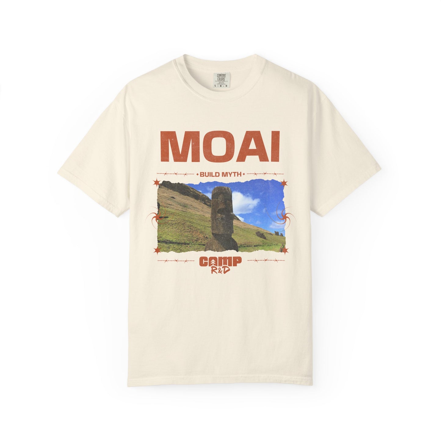 Moai Myth Comfort Color Tee