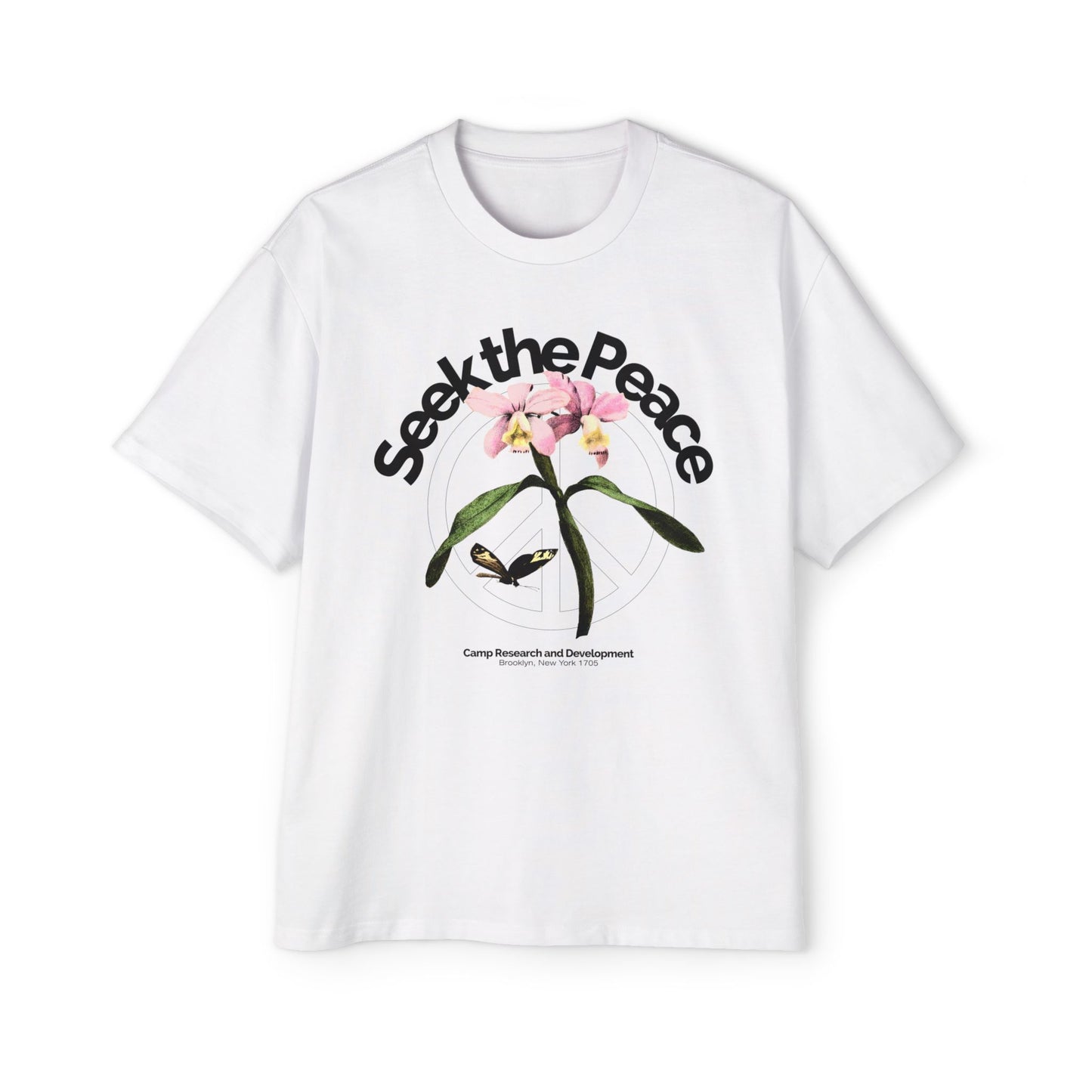 Seek The Peace Oversized Tee