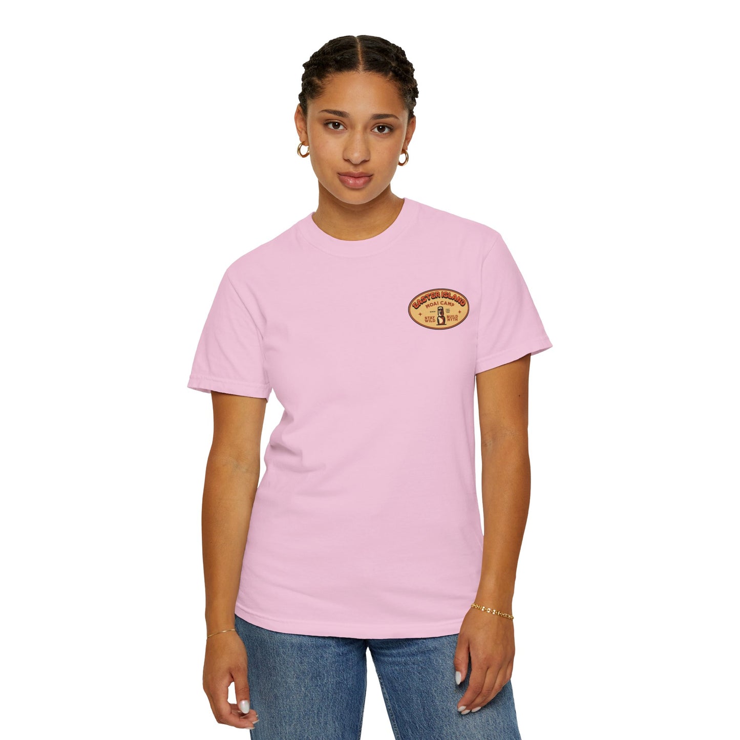 Moai Camp Comfort Color Tee