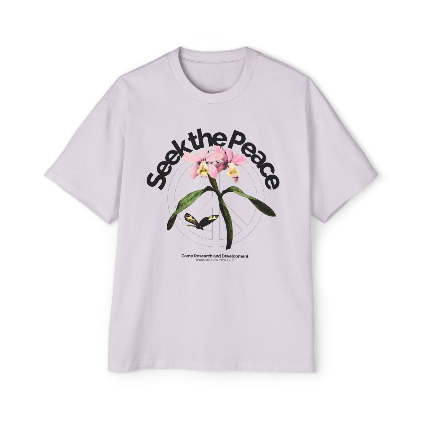 Seek The Peace Oversized Tee