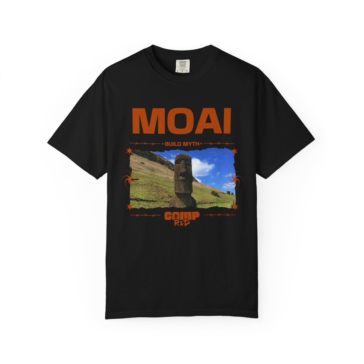 Moai Myth Comfort Color Tee
