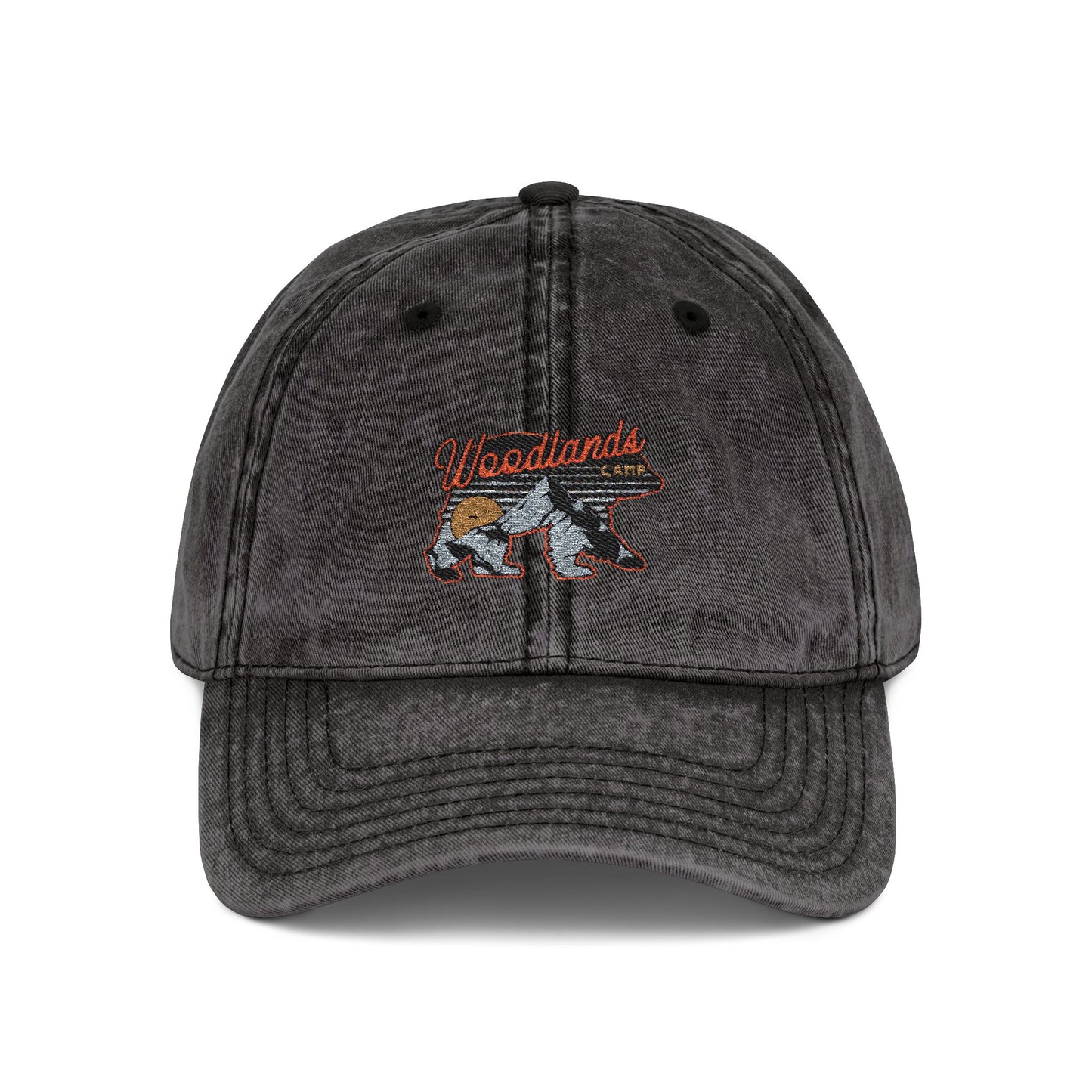 WoodLands Camp Vintage Embroidered Cap