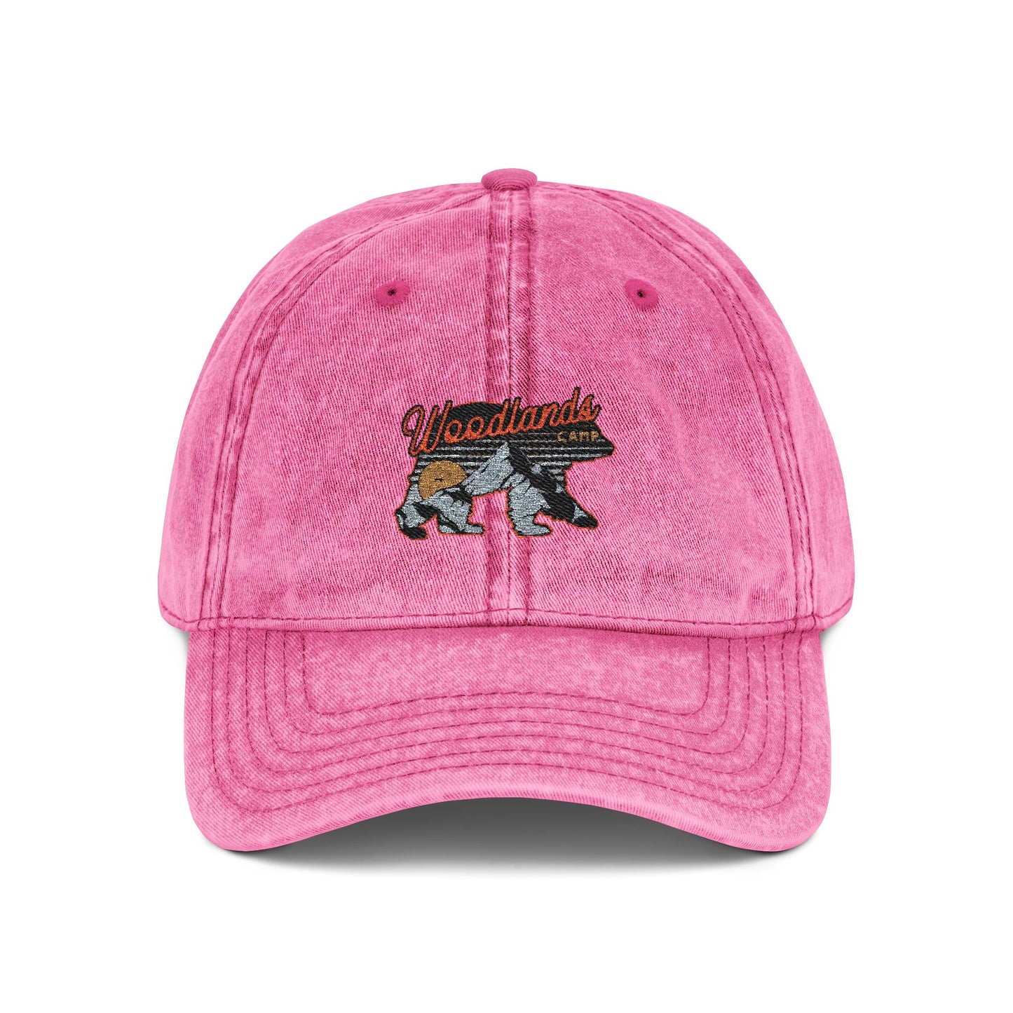 WoodLands Camp Vintage Embroidered Cap