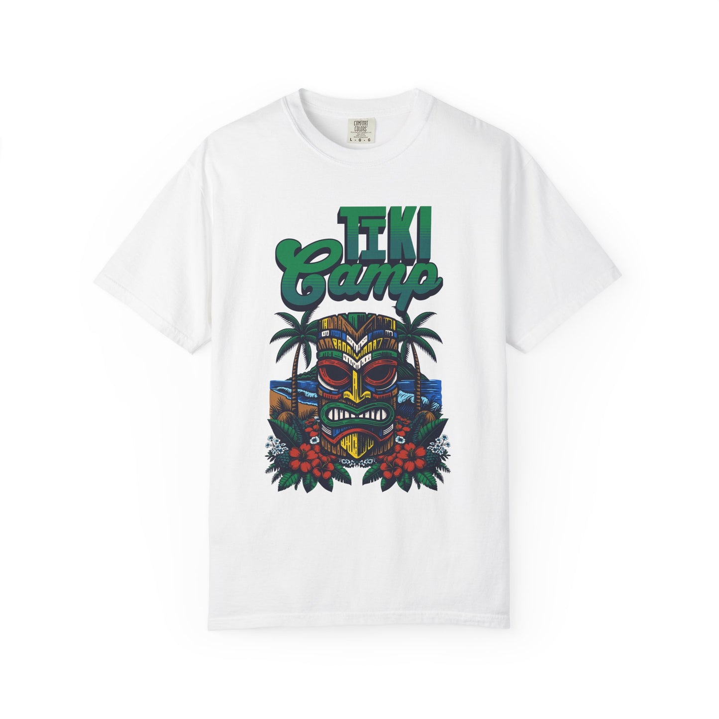 Tiki Camp Comfort Color Tee