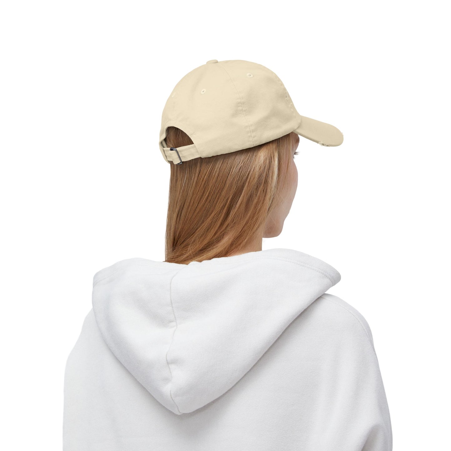 Quality Honey Distressed Cap
