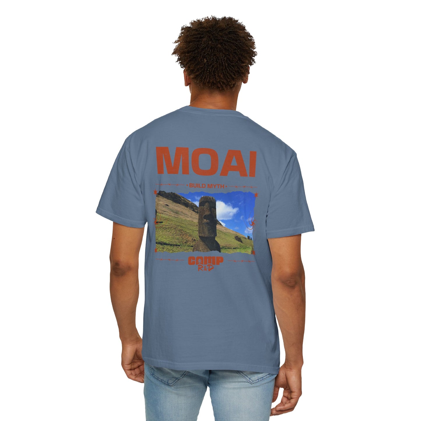 Moai Camp Comfort Color Tee