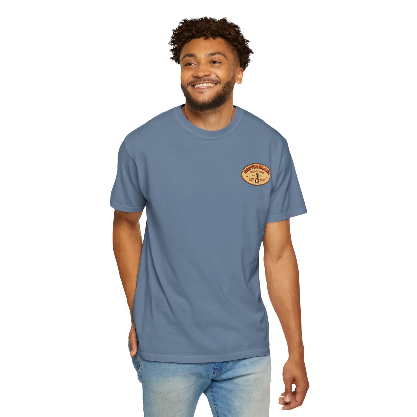 Moai Camp Comfort Color Tee