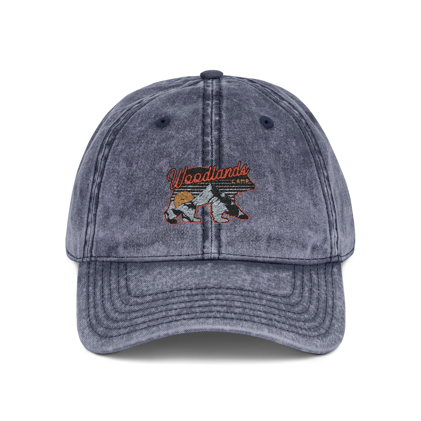 WoodLands Camp Vintage Embroidered Cap