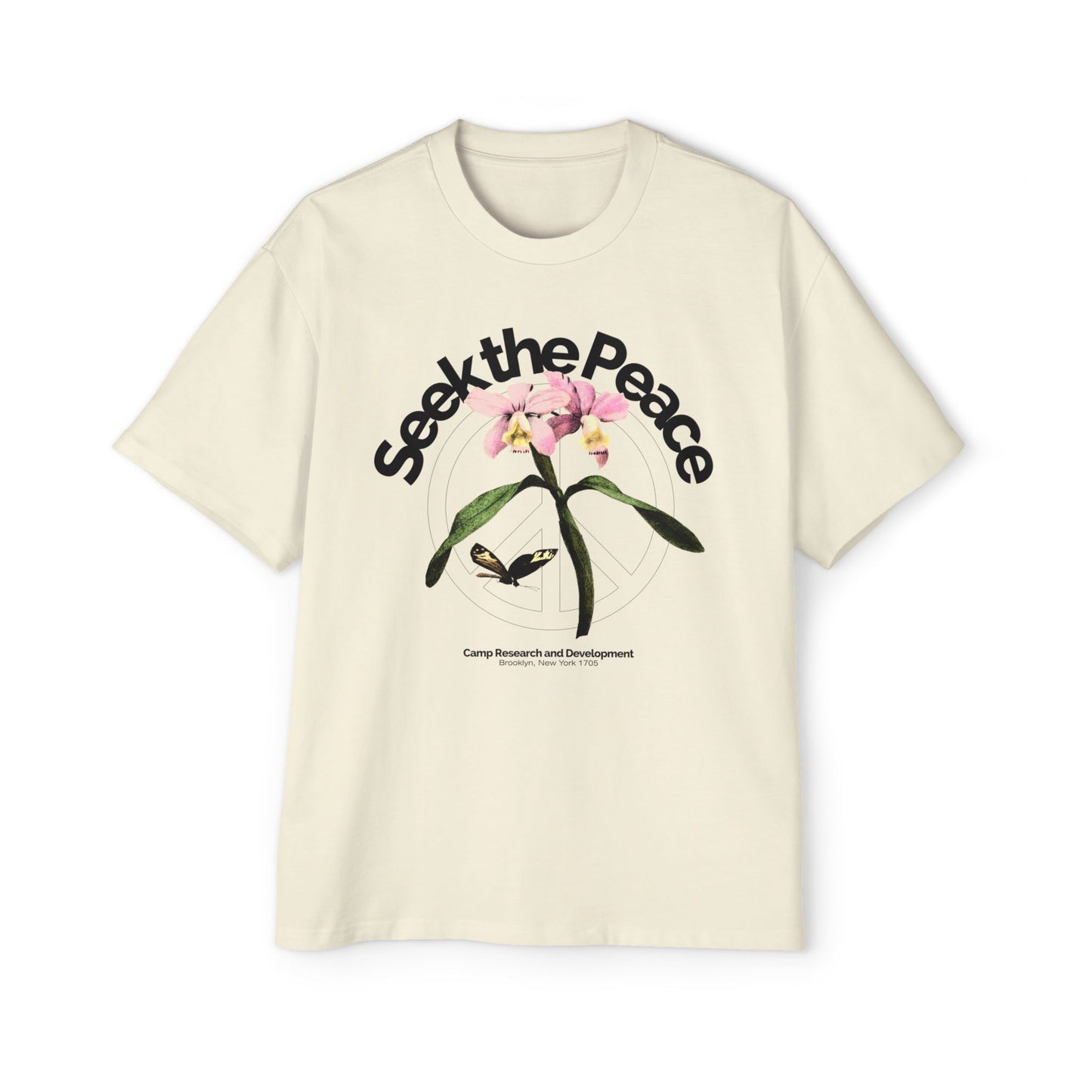 Seek The Peace Oversized Tee
