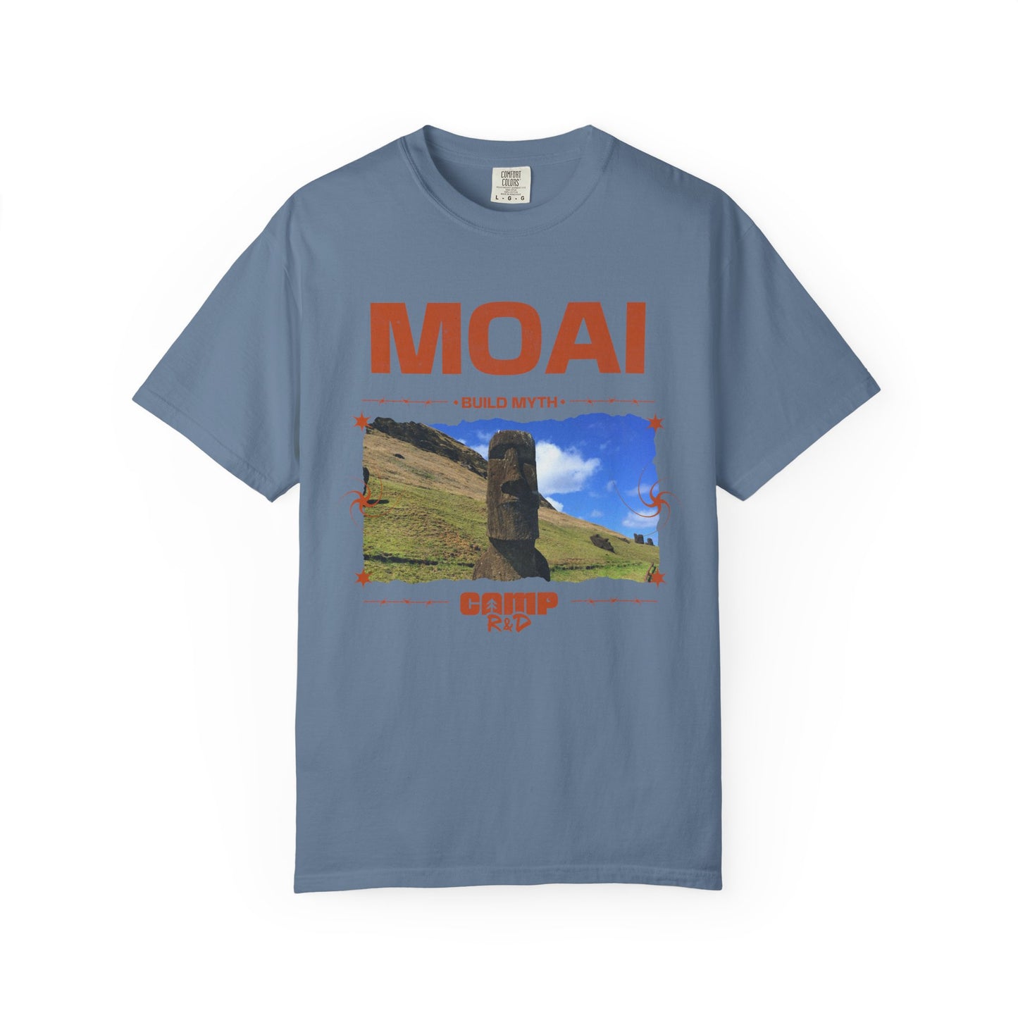 Moai Myth Comfort Color Tee