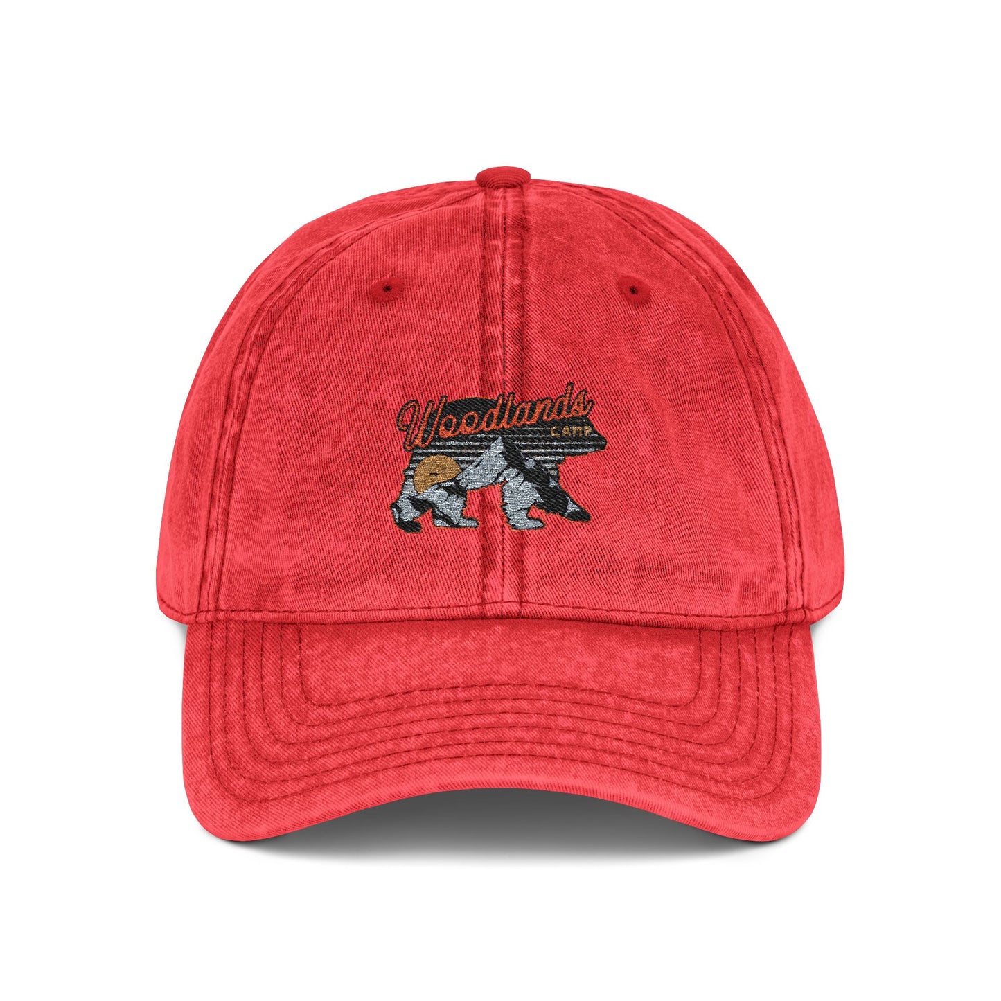 WoodLands Camp Vintage Embroidered Cap