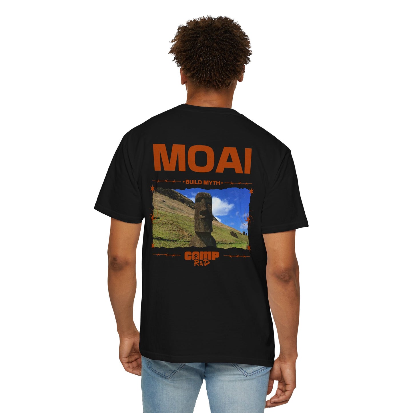 Moai Camp Comfort Color Tee