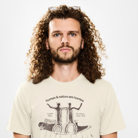 'Human & Nature Are Homies' Comfort Tee