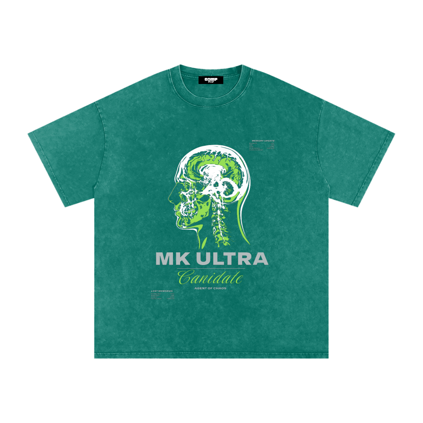 MK Ultra Candidate Tee (Green/Green)