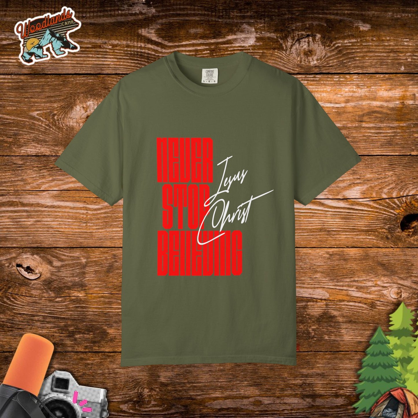 'Never Stop Believing' Tee