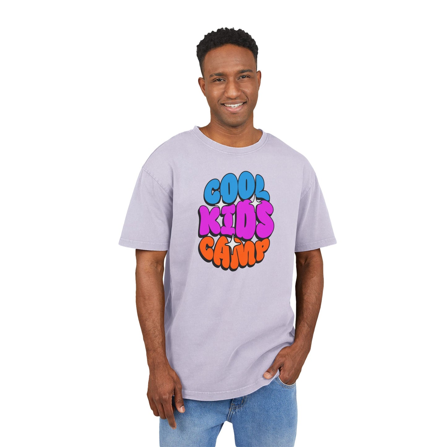 Cool Kids Camp Washed Oversized Tee