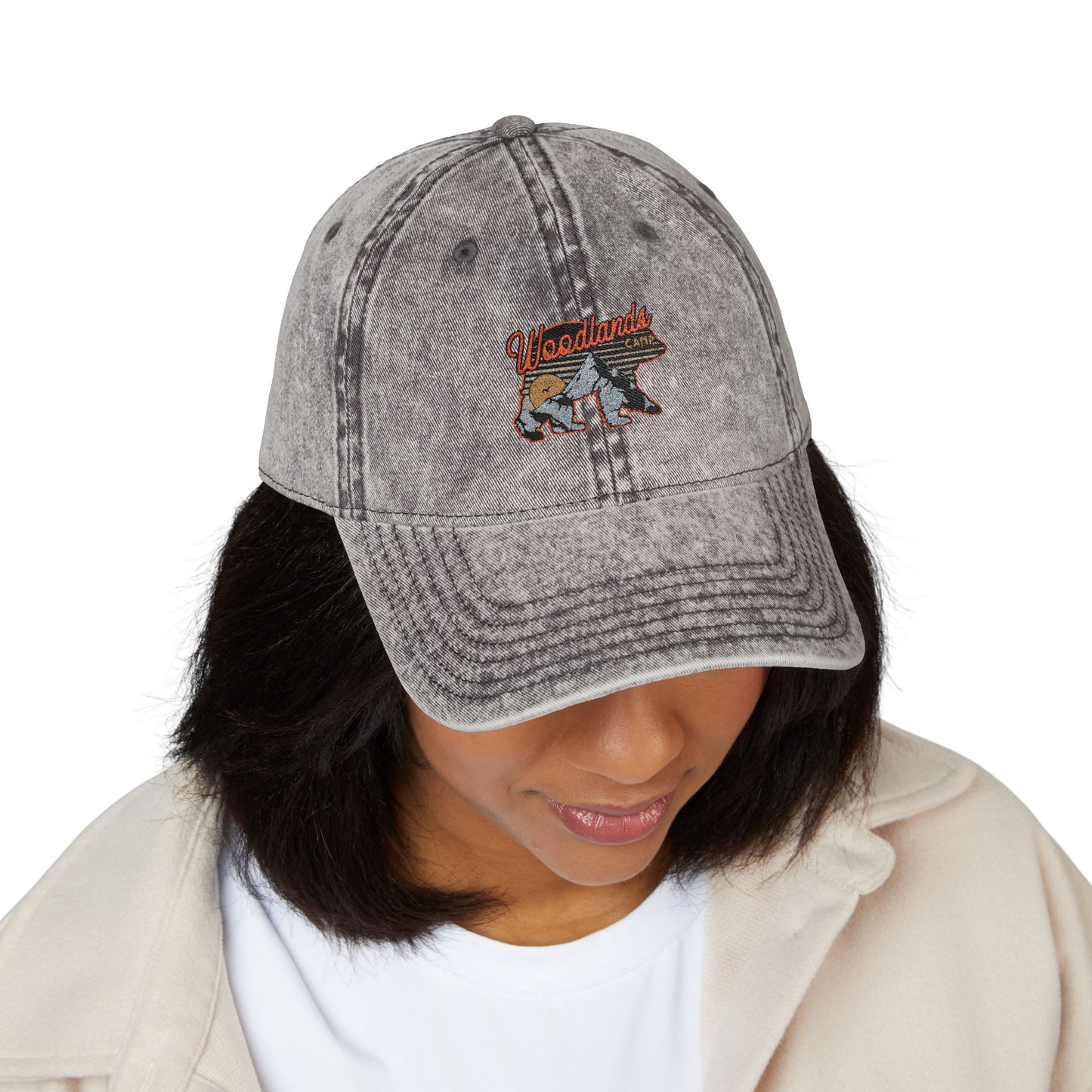 WoodLands Camp Vintage Embroidered Cap