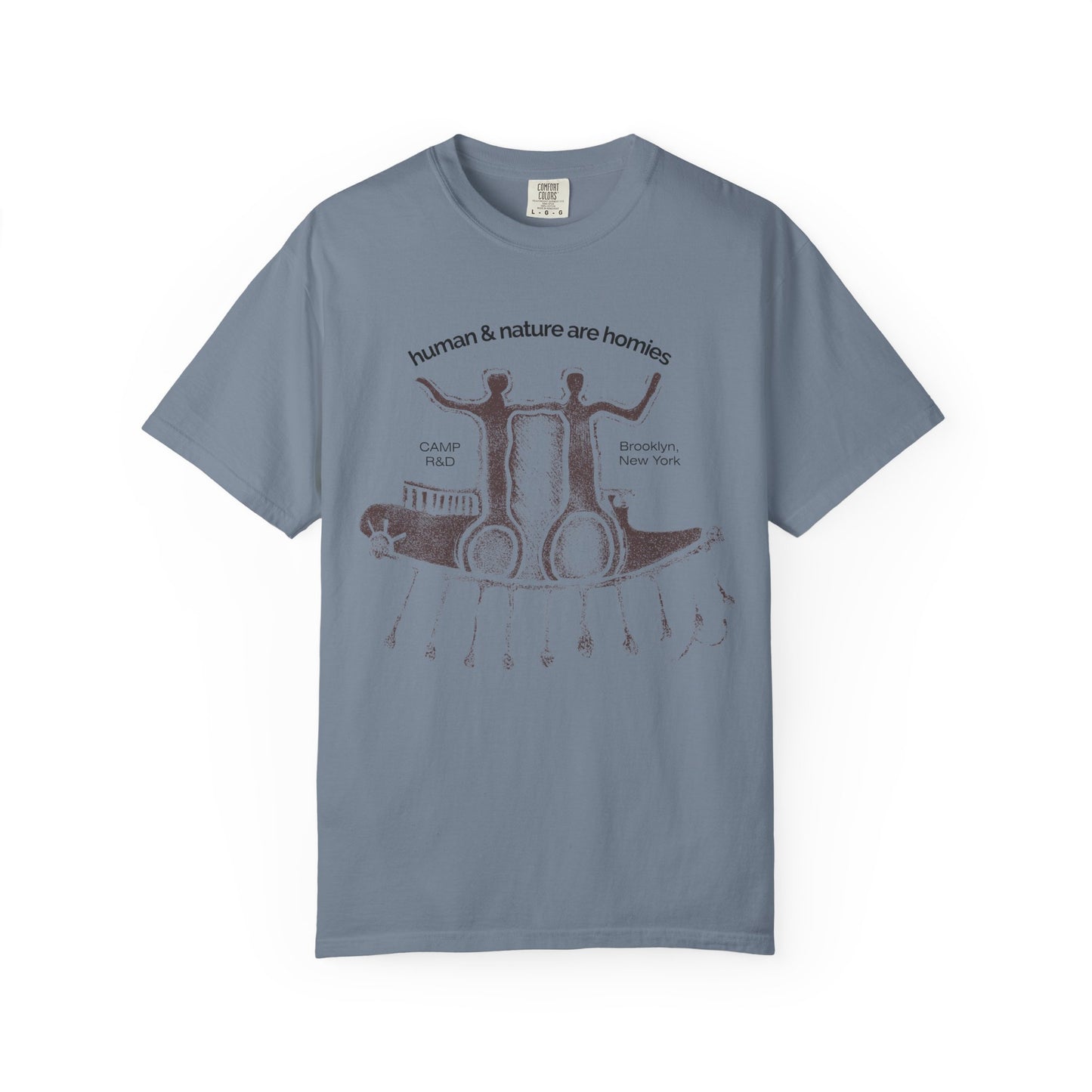 'Human & Nature Are Homies' Comfort Tee