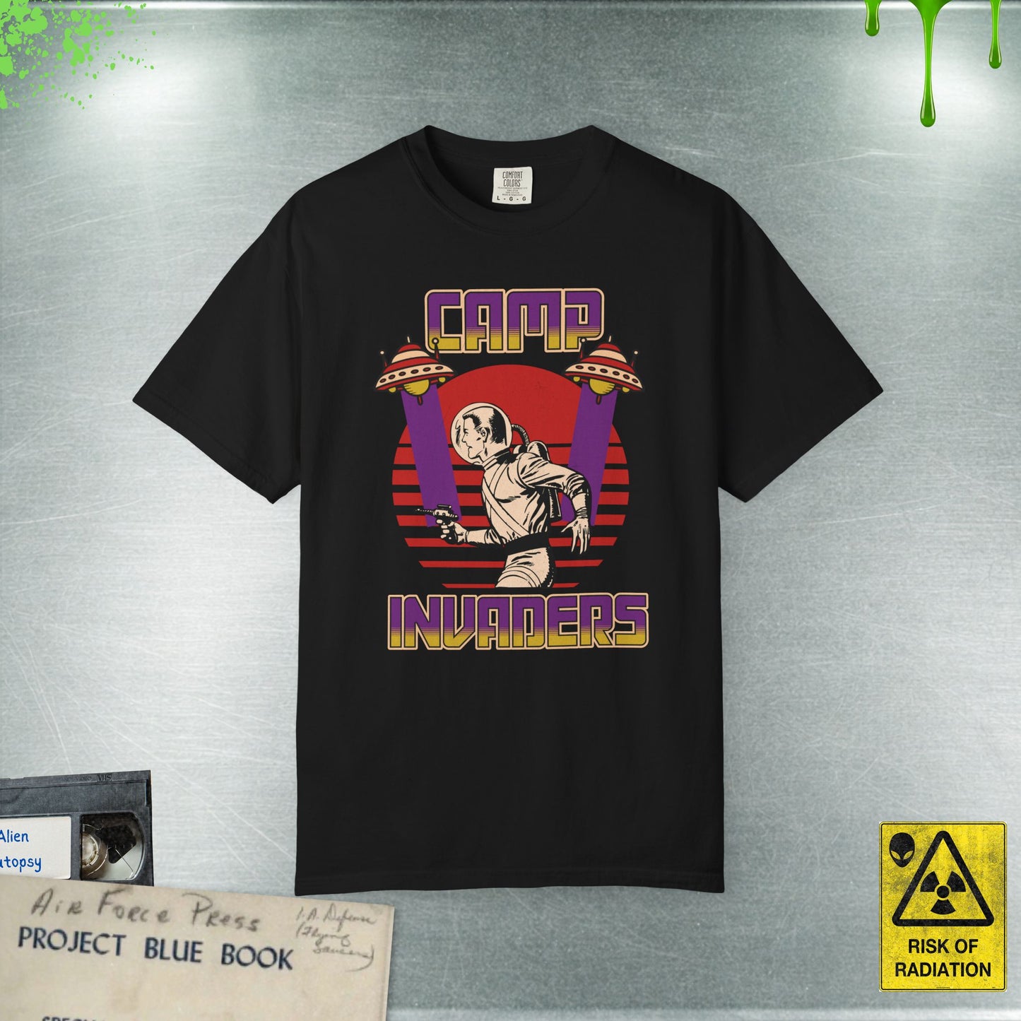 Camp Invaders Tee (Front)