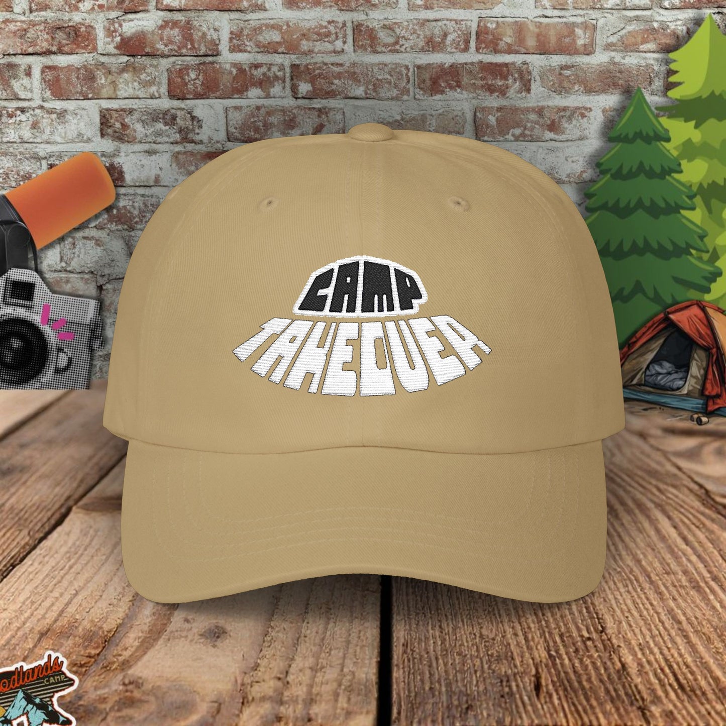 Camp Takeover Dad Cap