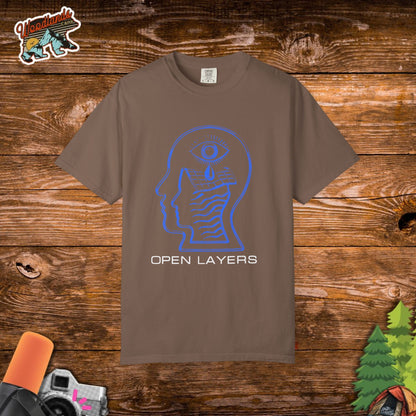 'Open Layers' Comfort Tee