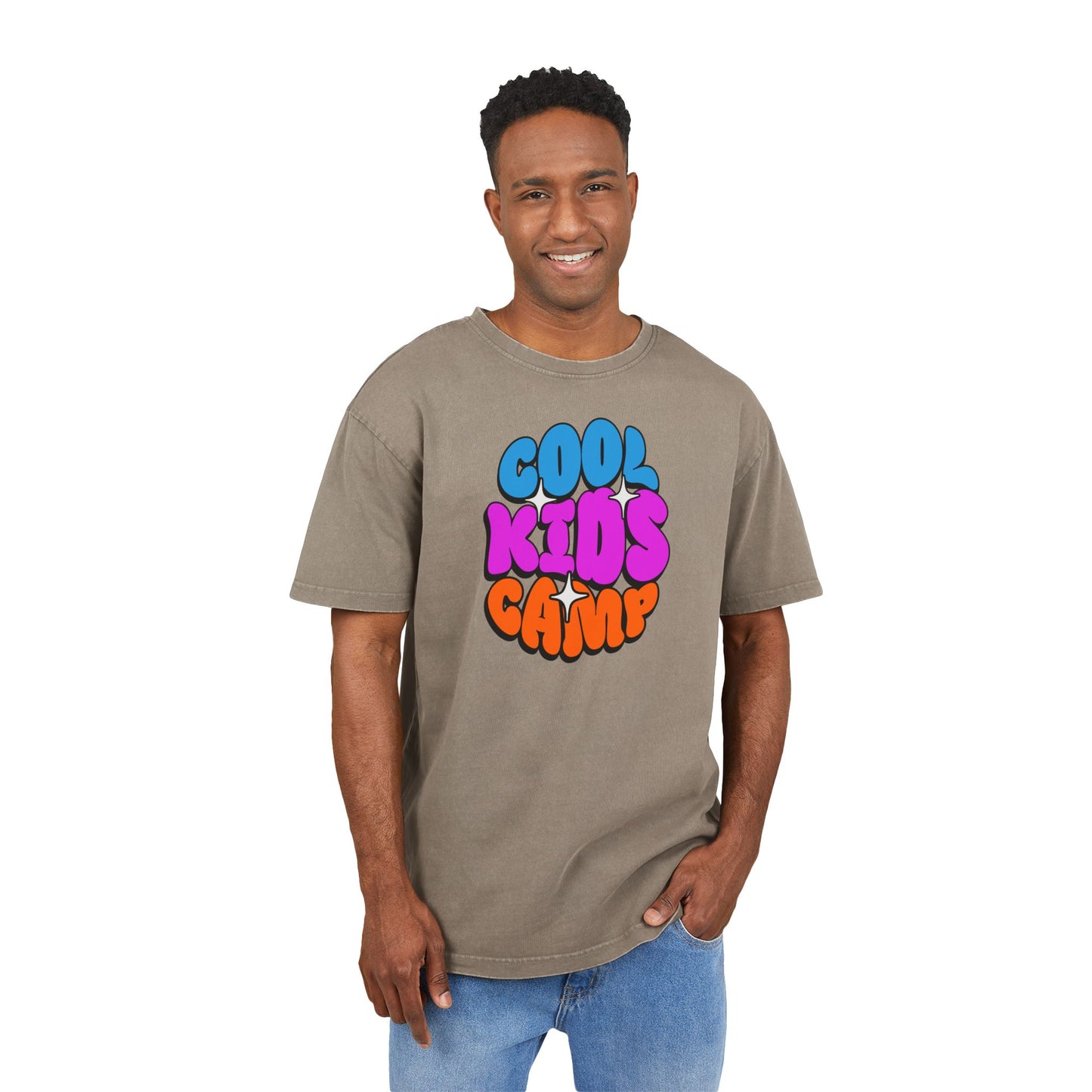 Cool Kids Camp Washed Oversized Tee