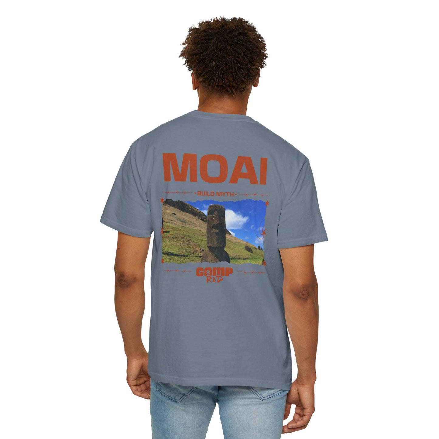 Moai Camp Comfort Color Tee