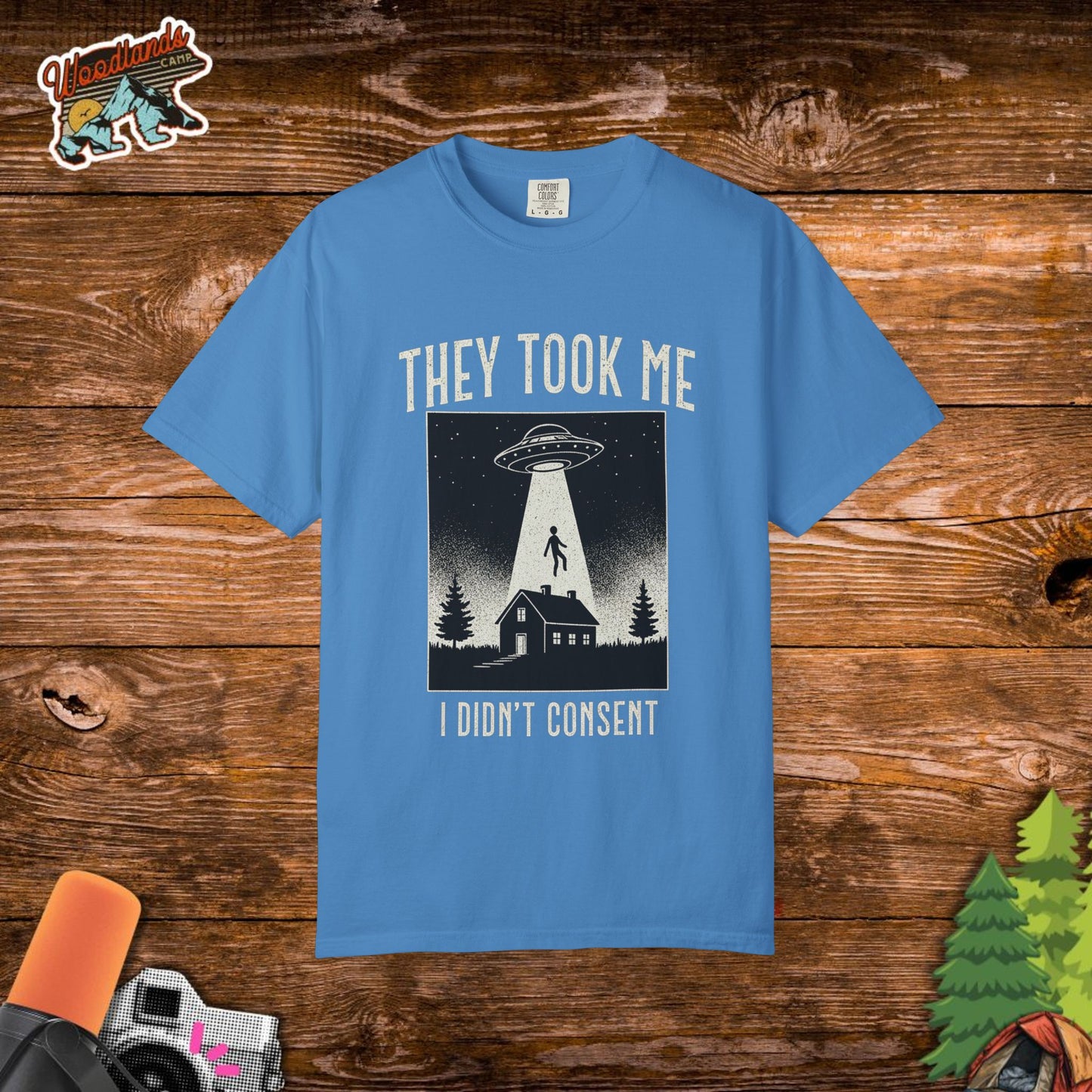 They Took Me Comfort Tee