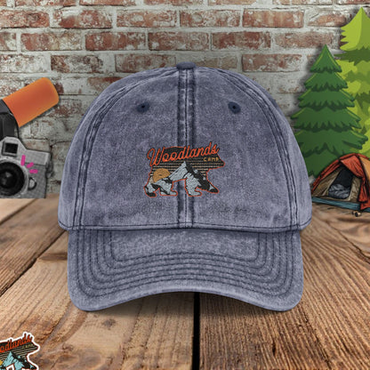 WoodLands Camp Vintage Embroidered Cap