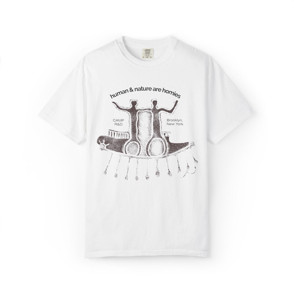 'Human & Nature Are Homies' Comfort Tee
