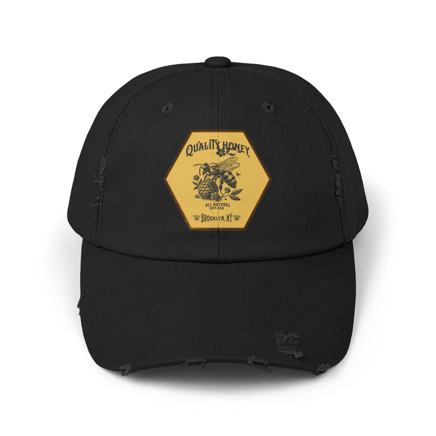 Quality Honey Distressed Cap