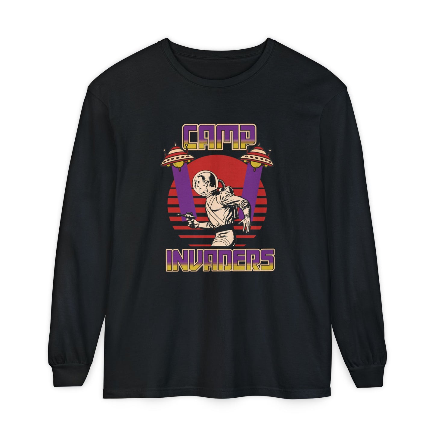 Camp Invaders Long Sleeve Tee