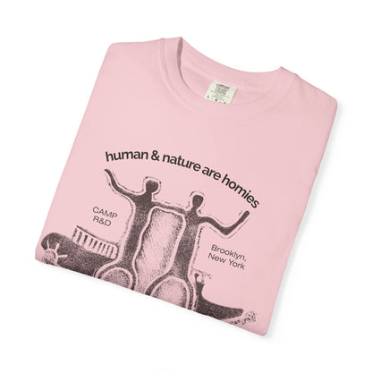 'Human & Nature Are Homies' Comfort Tee