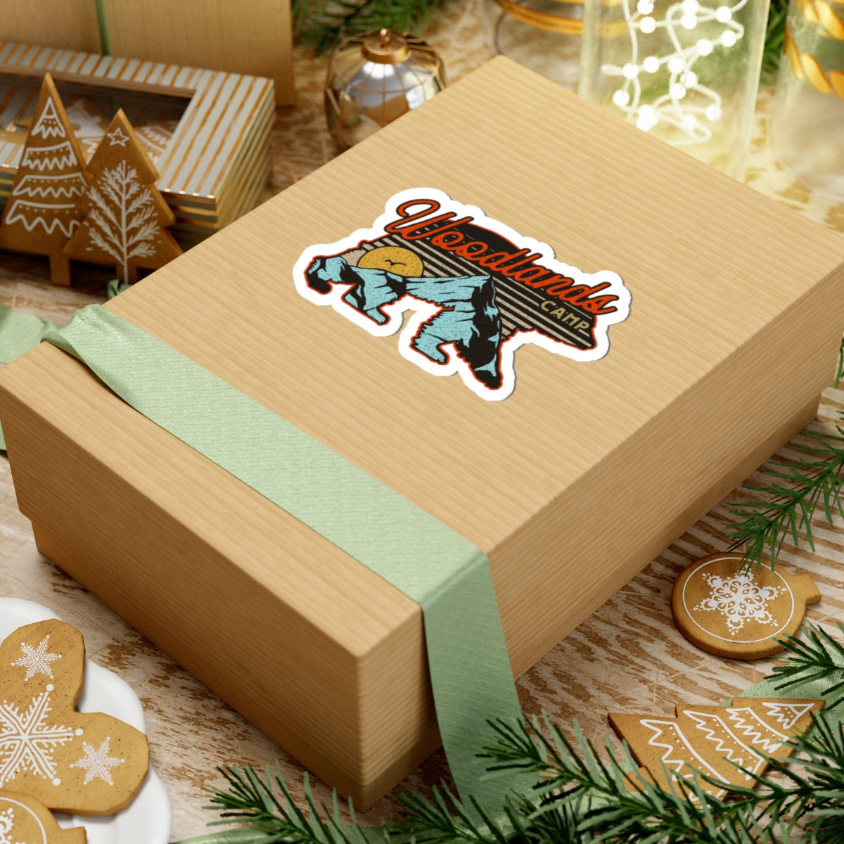 Woodlands Bear Sticker