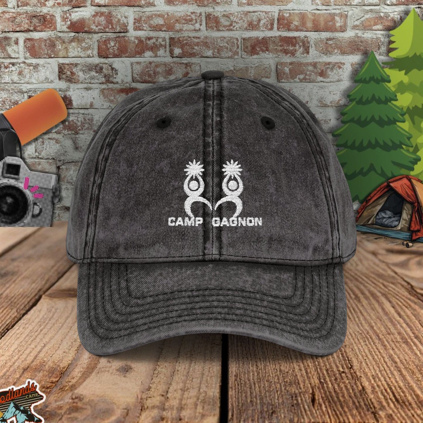 Camp Peeps Denim Cap