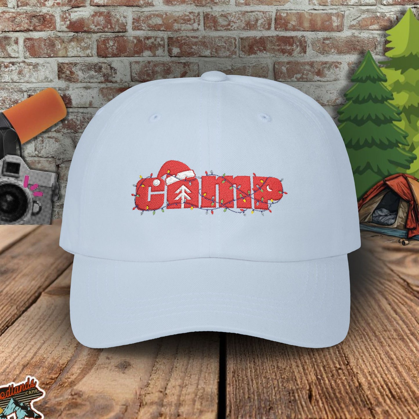 Christmas Camp Dad Cap
