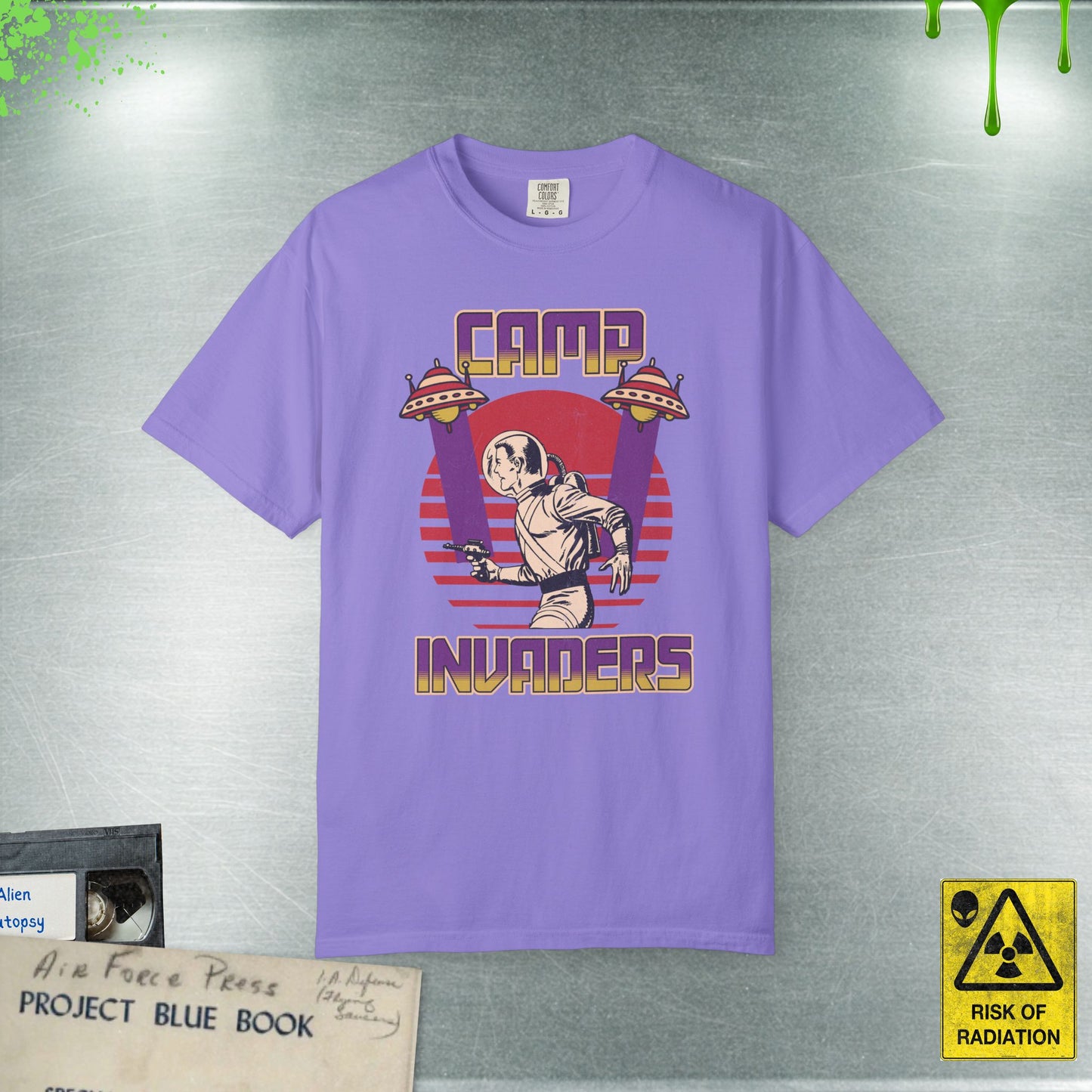 Camp Invaders Tee (Front)