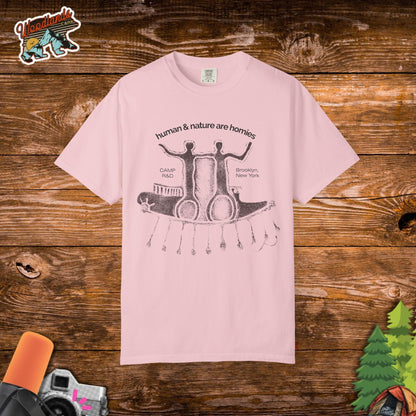 'Human & Nature Are Homies' Comfort Tee