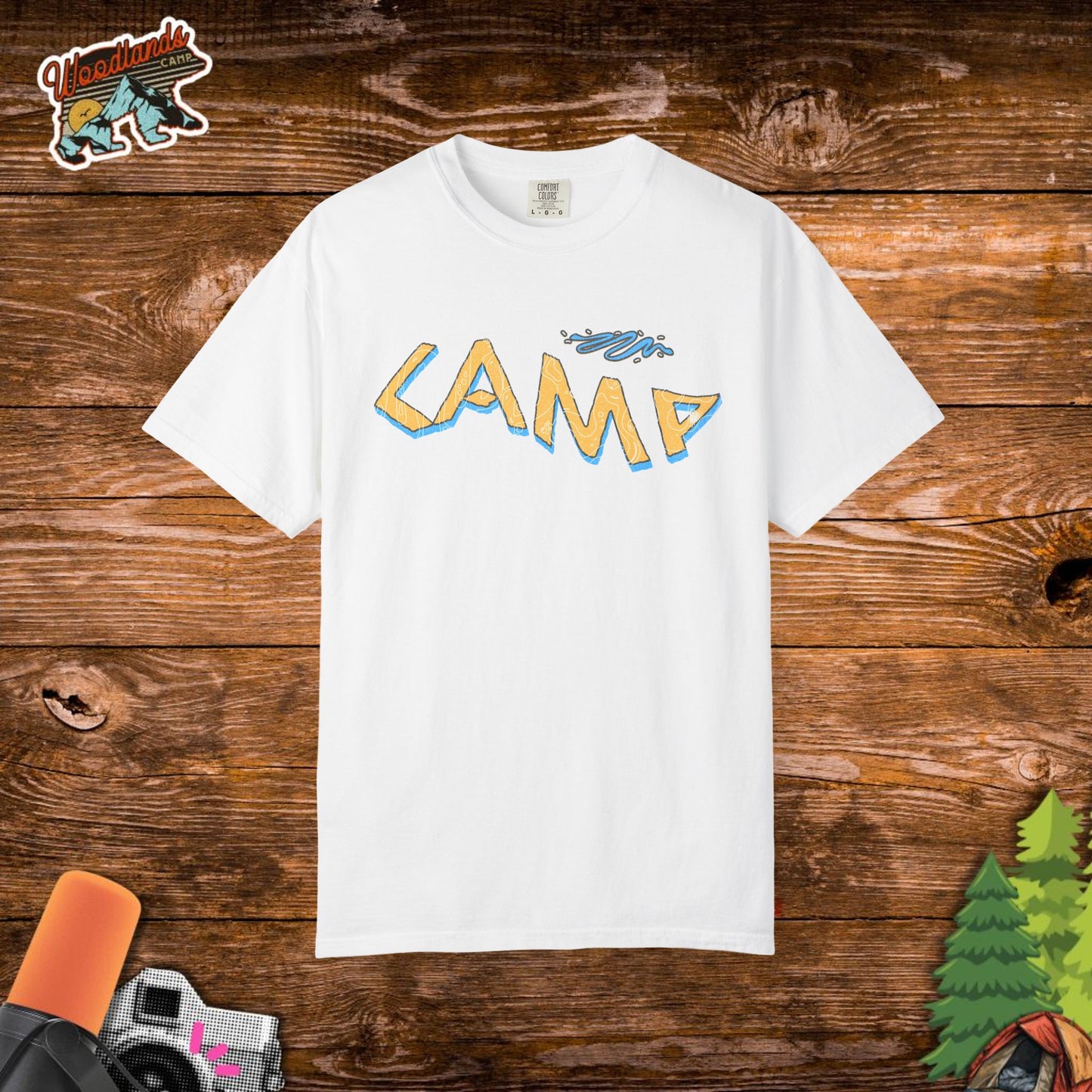 Camp Vibes Comfort Color Tee