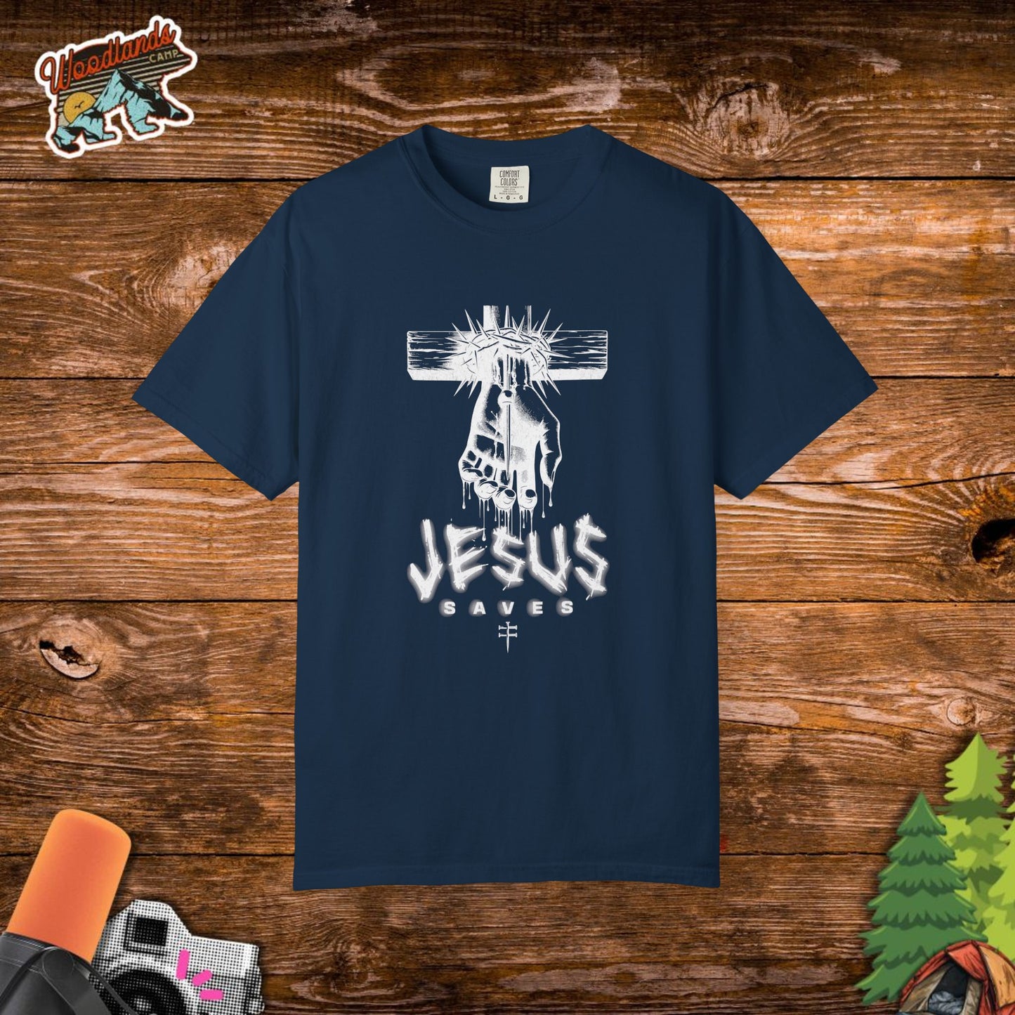 'Jesus Saves' Tee
