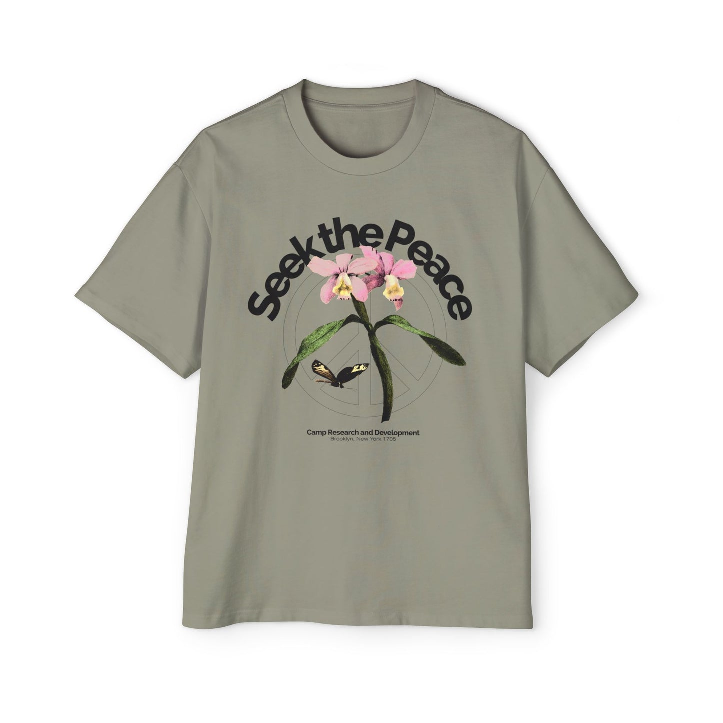 Seek The Peace Oversized Tee