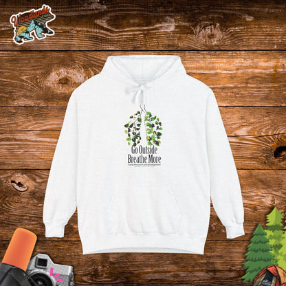 Go Outside. Breath More. Hoodie
